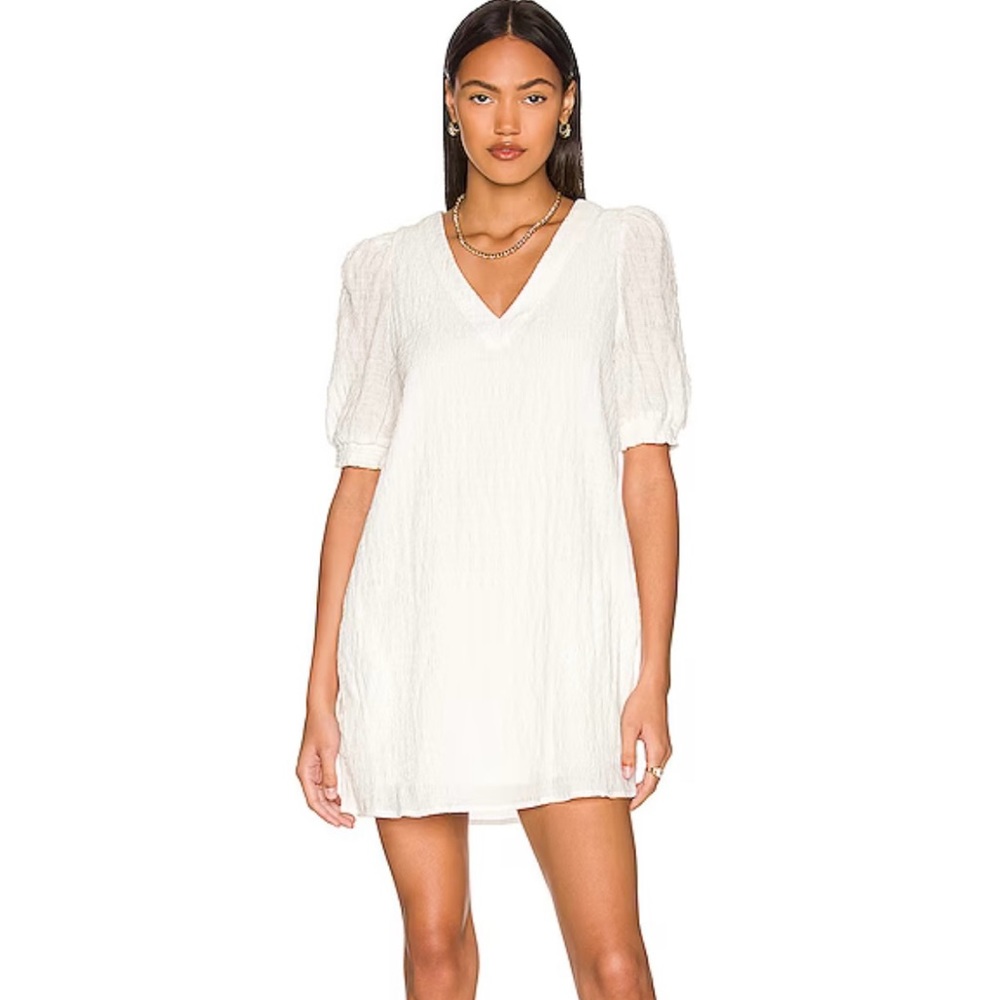 NWT BB DAKOTA field of gold dress in white size M
